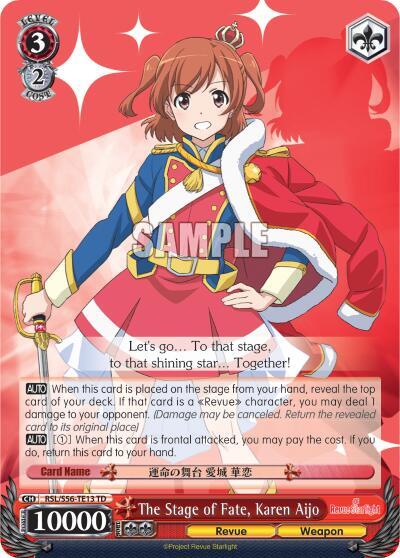 The Stage of Fate, Karen Aijo - [Revue Starlight] | Gear Gaming Fayetteville