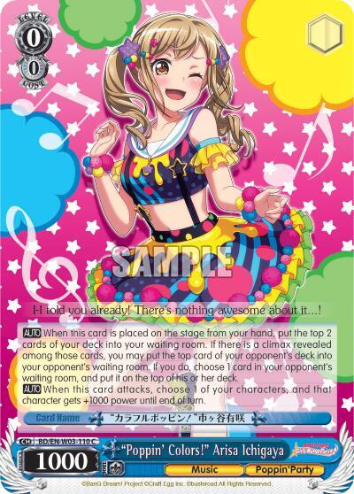 "Poppin'Colors!" Arisa Ichigaya - [BanG Dream! Girls Band Party! MULTI LIVE] | Gear Gaming Fayetteville
