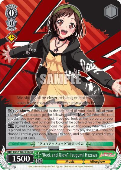 "Rock and Glow" Tsugumi Hazawa (SR) - [BanG Dream! Girls Band Party! MULTI LIVE] | Gear Gaming Fayetteville