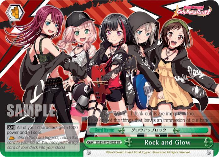 Rock and Glow (SR) - [BanG Dream! Girls Band Party! MULTI LIVE] | Gear Gaming Fayetteville