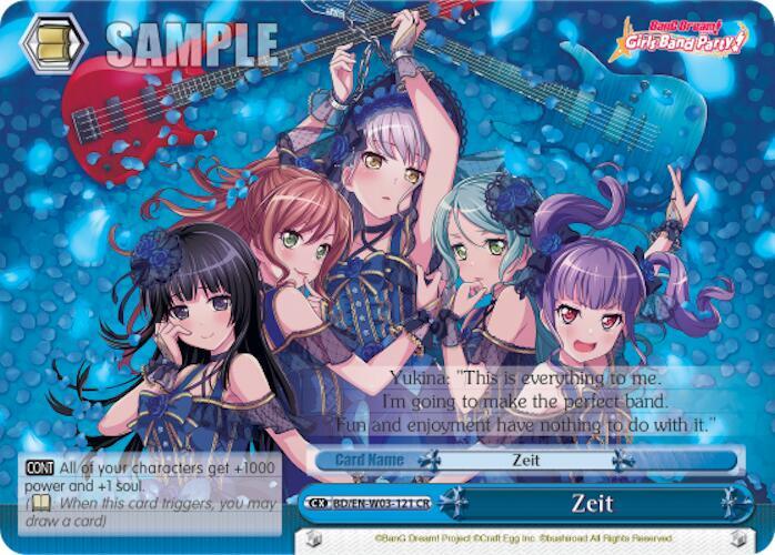 Zeit - [BanG Dream! Girls Band Party! MULTI LIVE] | Gear Gaming Fayetteville