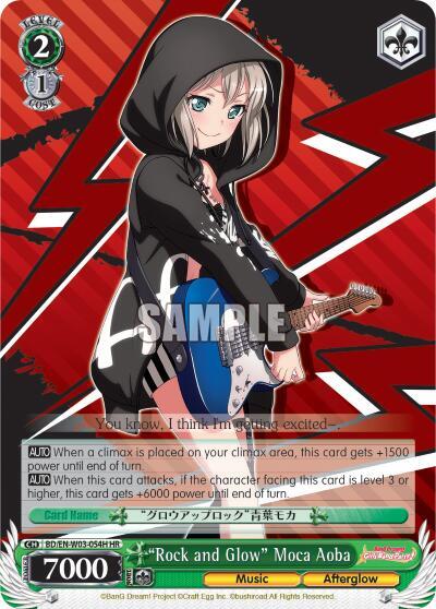 "Rock and Glow" Moca Aoba (HR) - [BanG Dream! Girls Band Party! MULTI LIVE] | Gear Gaming Fayetteville