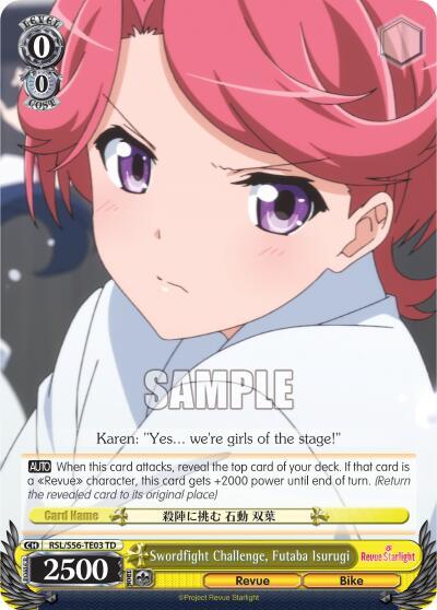 Swordfight Challenge, Futaba Isurugi - [Revue Starlight] | Gear Gaming Fayetteville