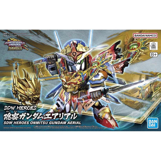 #35 Onmitsu Gundam Aerial "SD Gundam World Heroes", Bandai Hobby SDW Heroes | Gear Gaming Fayetteville