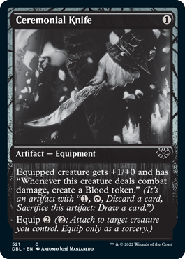 Ceremonial Knife [Innistrad: Double Feature] | Gear Gaming Fayetteville