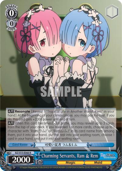 Charming Servants, Ram & Rem - [Re:ZERO Vol.2] | Gear Gaming Fayetteville