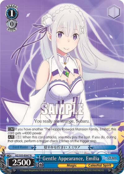 Gentle Appearance, Emilia - [Re:ZERO Vol.2] | Gear Gaming Fayetteville