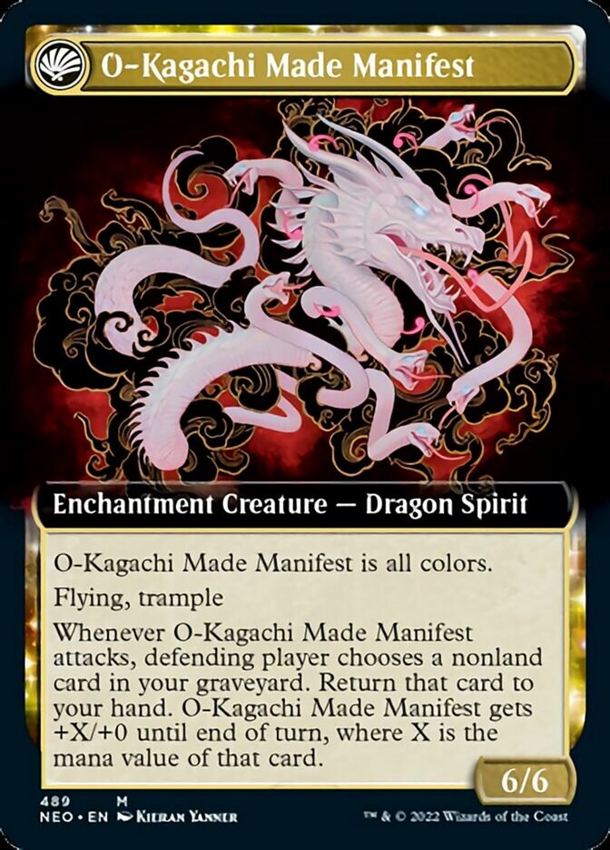 The Kami War // O-Kagachi Made Manifest (Extended Art) [Kamigawa: Neon Dynasty] | Gear Gaming Fayetteville