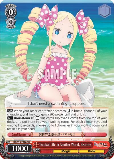 Tropical Life in Another World, Beatrice - [Re:ZERO Vol.2] | Gear Gaming Fayetteville