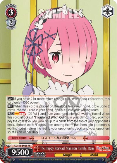 The Happy Roswaal Mansion Family, Ram - [Re:ZERO Vol.2] | Gear Gaming Fayetteville