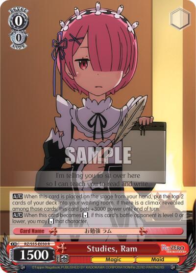 Studies, Ram - [Re:ZERO Vol.2] | Gear Gaming Fayetteville