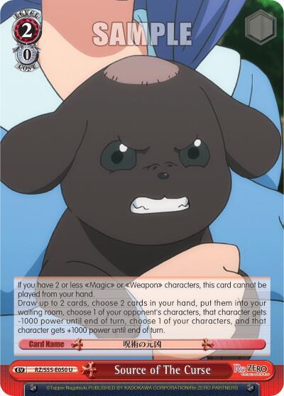 Source of The Curse - [Re:ZERO Vol.2] | Gear Gaming Fayetteville