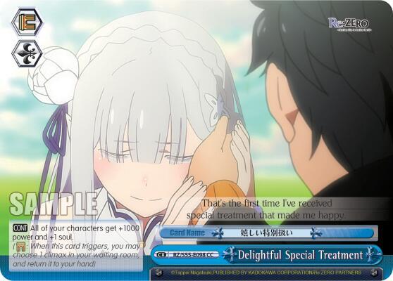 Delightful Special Treatment - [Re:ZERO Vol.2] | Gear Gaming Fayetteville