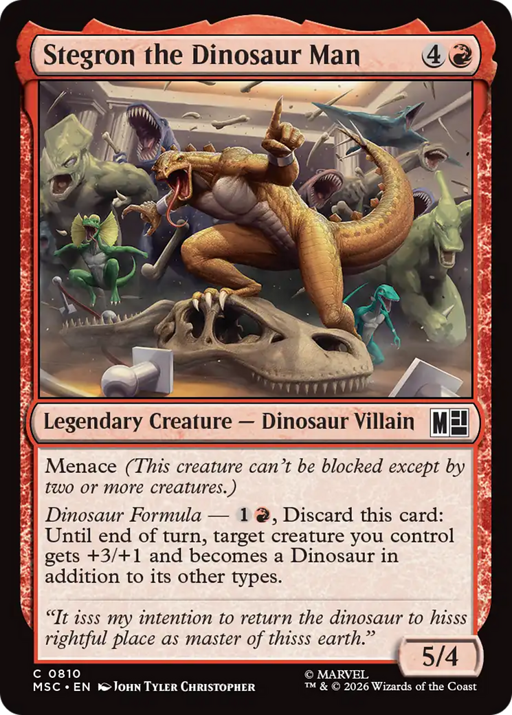 Stegron the Dinosaur Man [Marvel Super Heroes Commander] | Gear Gaming Fayetteville