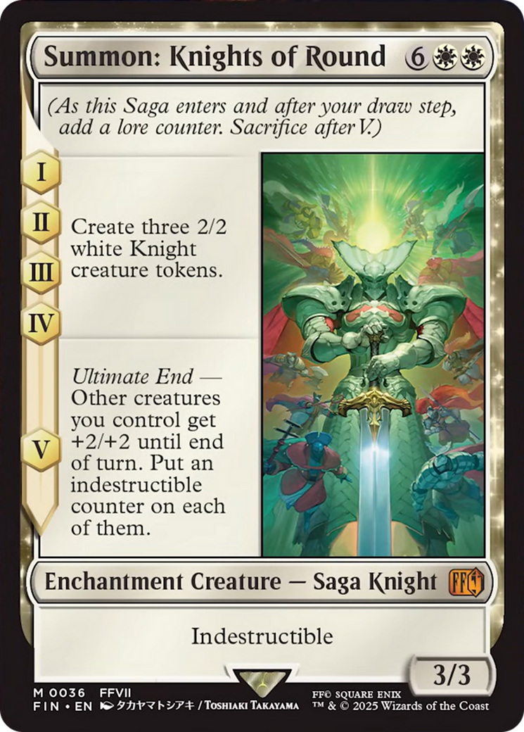 Summon: Knights of Round [FINAL FANTASY] | Gear Gaming Fayetteville
