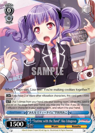 "Teatime with the Band" Ako Udagawa - [BanG Dream! Girls Band Party! Vol.2] | Gear Gaming Fayetteville