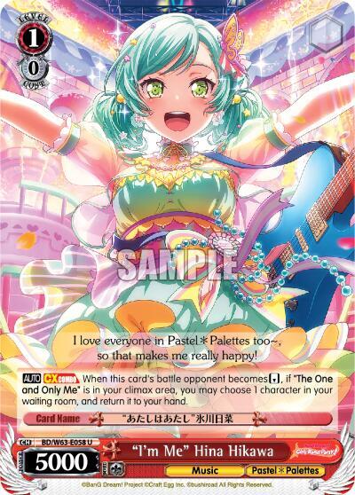 "I'm Me" Hina Hikawa - [BanG Dream! Girls Band Party! Vol.2] | Gear Gaming Fayetteville