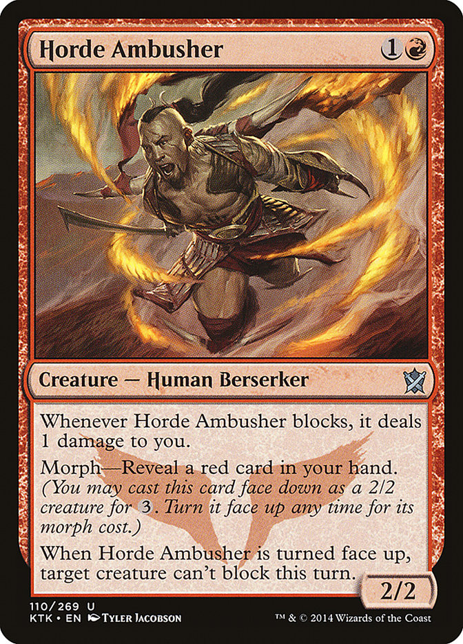 Horde Ambusher [Khans of Tarkir] | Gear Gaming Fayetteville