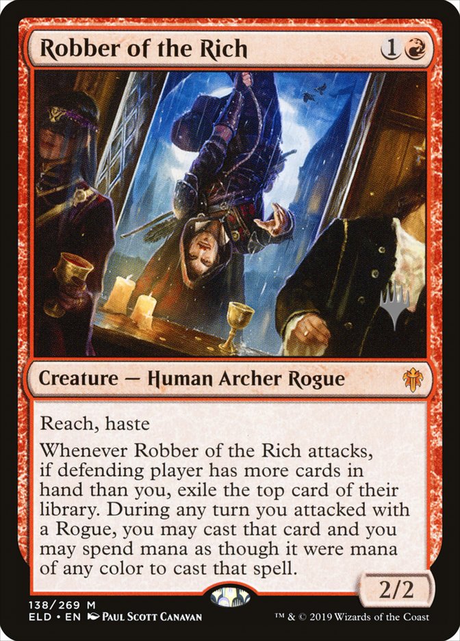 Robber of the Rich (Promo Pack) [Throne of Eldraine Promos] | Gear Gaming Fayetteville