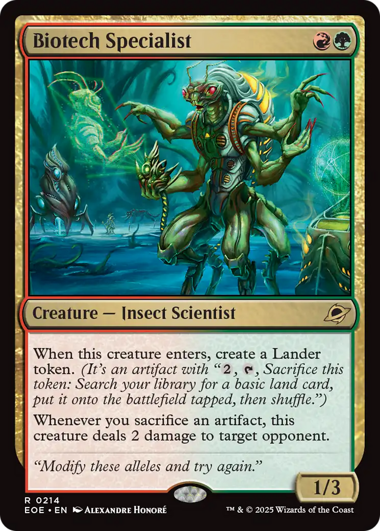 Biotech Specialist [Edge of Eternities] | Gear Gaming Fayetteville