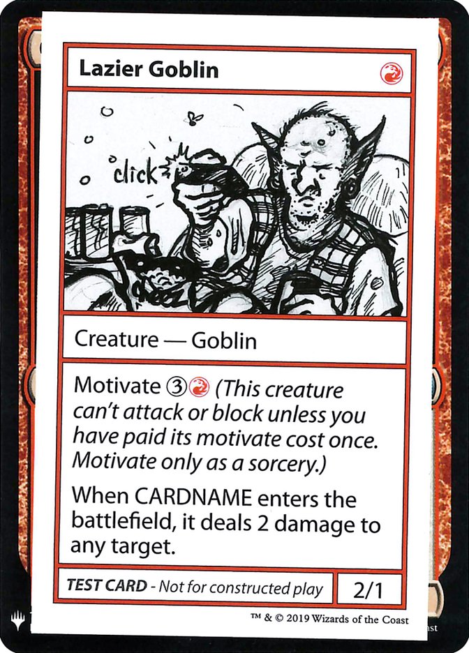 Lazier Goblin [Mystery Booster Playtest Cards] | Gear Gaming Fayetteville