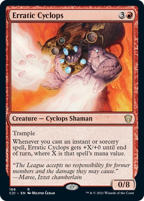 Erratic Cyclops [Commander 2021] | Gear Gaming Fayetteville