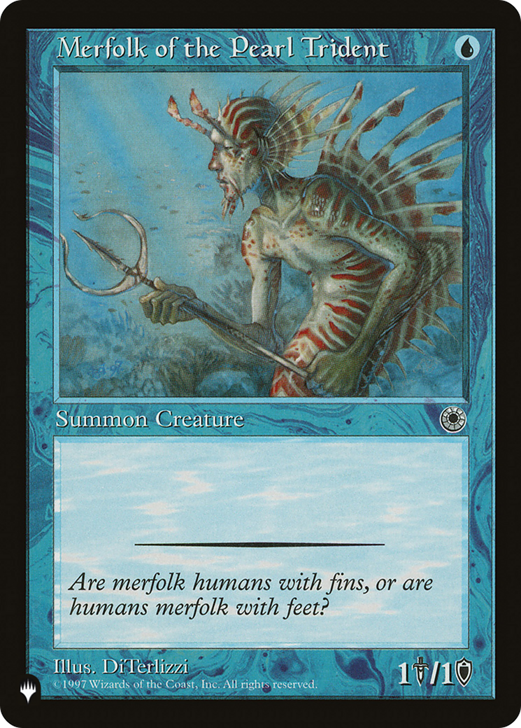 Merfolk of the Pearl Trident [The List Reprints] | Gear Gaming Fayetteville