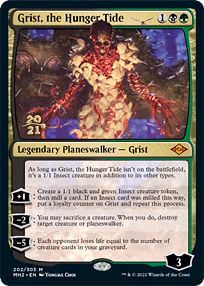 Grist, the Hunger Tide [Modern Horizons 2 Prerelease Promos] | Gear Gaming Fayetteville
