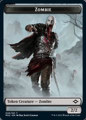 Clue (14) // Zombie Double-Sided Token [Modern Horizons 2 Tokens] | Gear Gaming Fayetteville