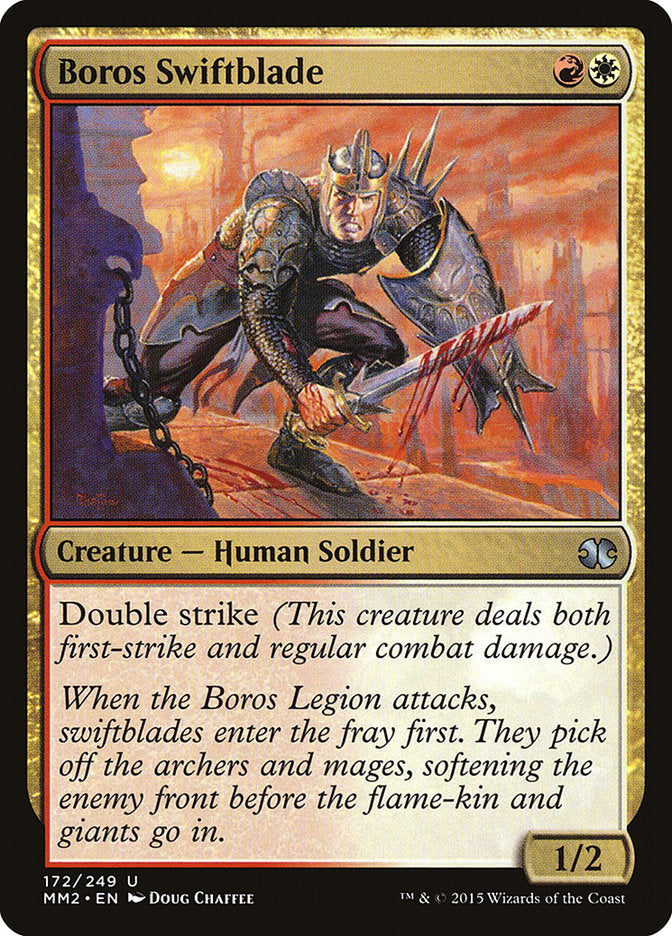 Boros Swiftblade [Modern Masters 2015] | Gear Gaming Fayetteville