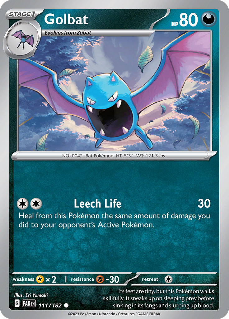 Golbat (111/182) [Scarlet & Violet: Paradox Rift] | Gear Gaming Fayetteville