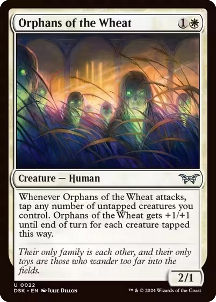 Orphans of the Wheat [Duskmourn: House of Horror] | Gear Gaming Fayetteville