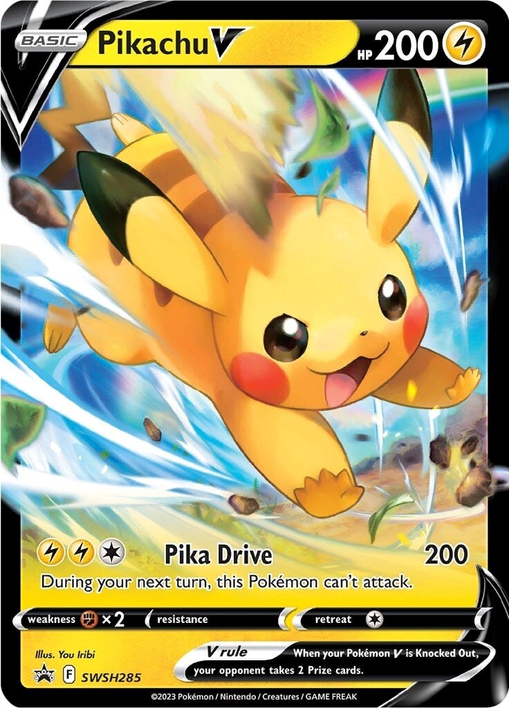 Pikachu V (SWSH285) [Sword & Shield: Black Star Promos] | Gear Gaming Fayetteville