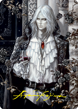 Sorin the Mirthless 2 Art Card (Gold-Stamped Signature) [Innistrad: Crimson Vow Art Series] | Gear Gaming Fayetteville