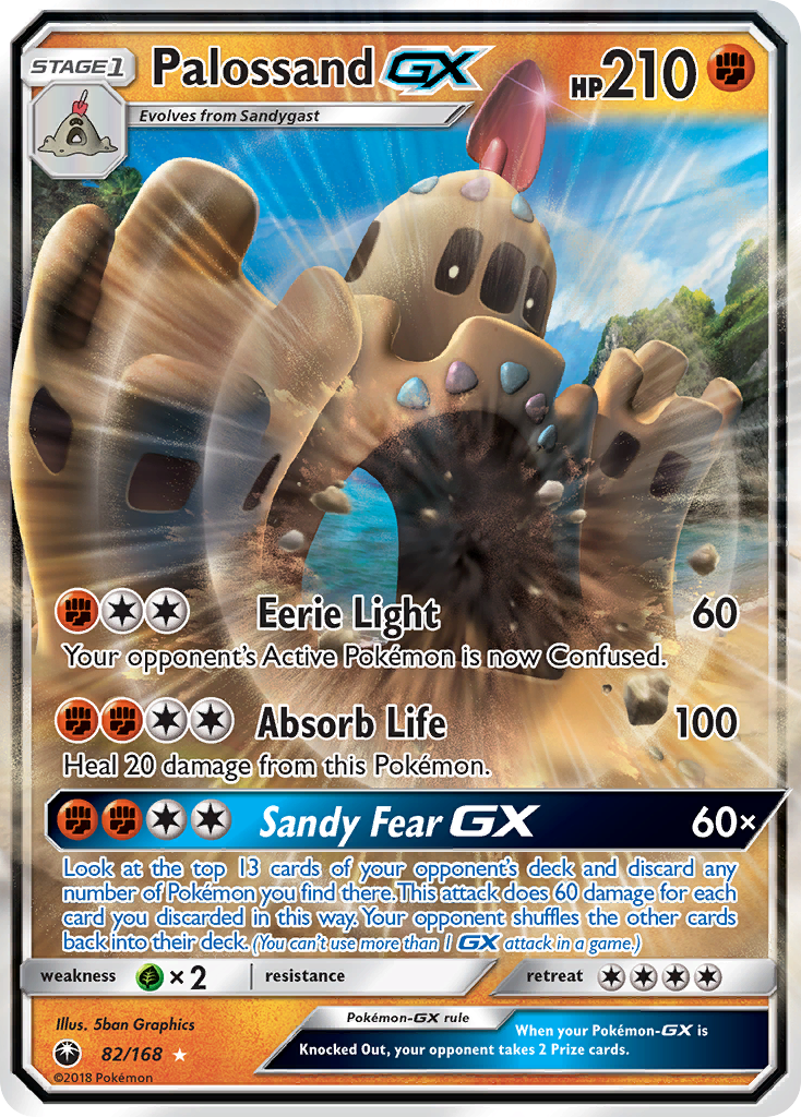 Palossand GX (82/168) [Sun & Moon: Celestial Storm] | Gear Gaming Fayetteville