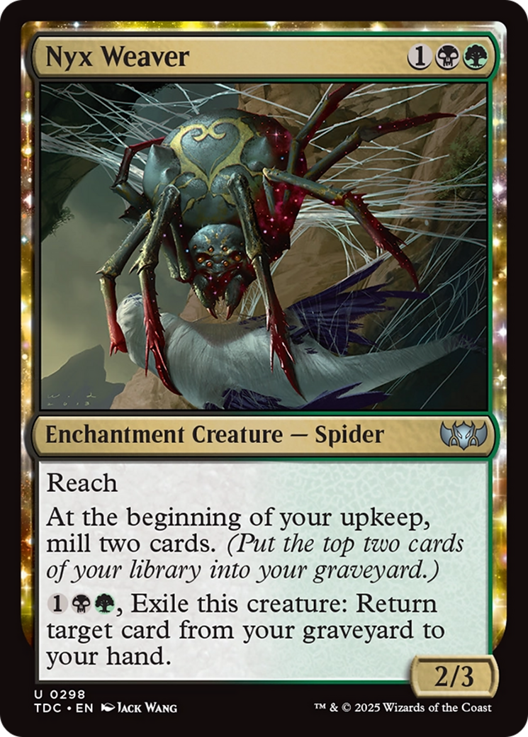 Nyx Weaver [Tarkir: Dragonstorm Commander] | Gear Gaming Fayetteville