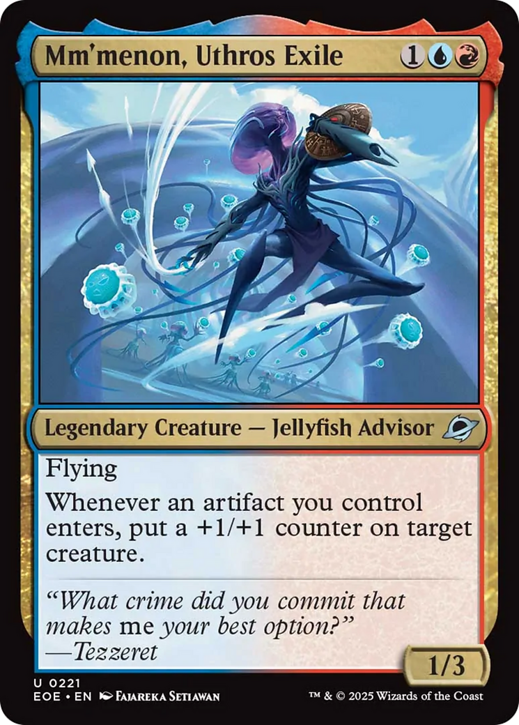 Mm'menon, Uthros Exile [Edge of Eternities] | Gear Gaming Fayetteville