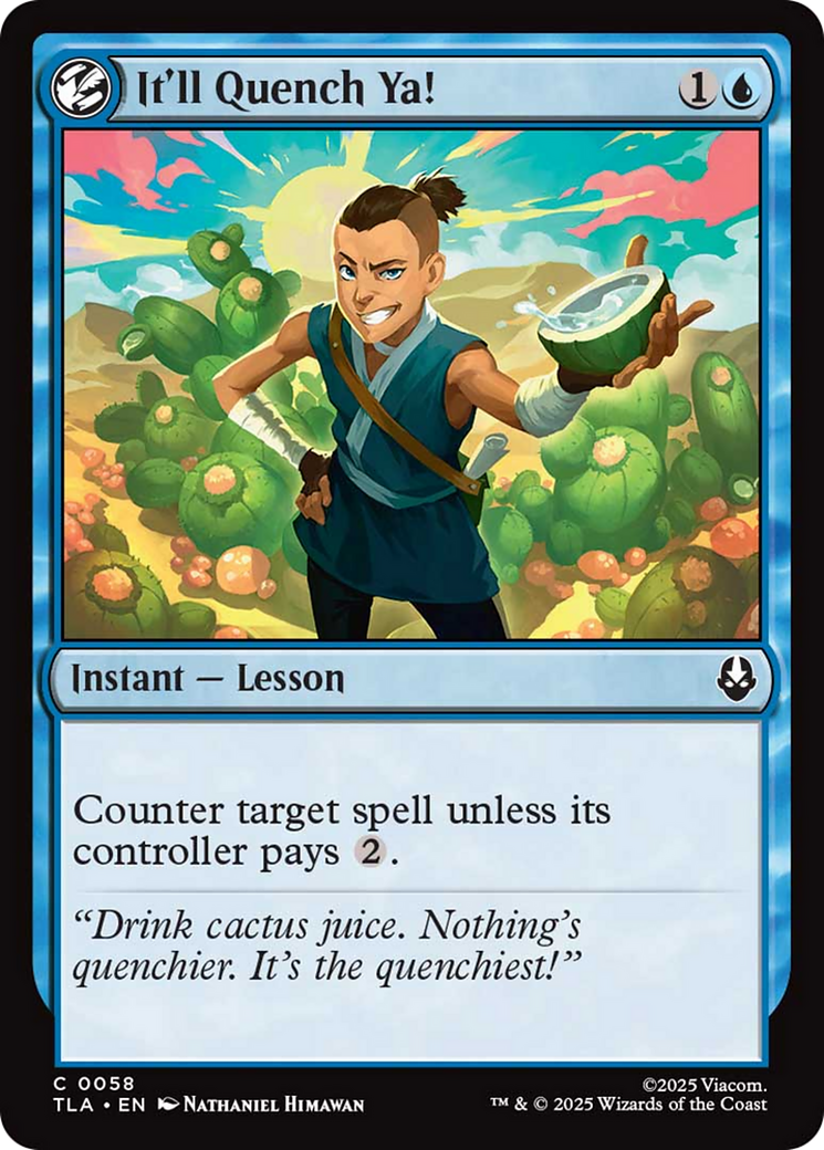 It'll Quench Ya! [Avatar: The Last Airbender] | Gear Gaming Fayetteville