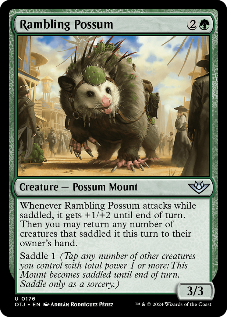 Rambling Possum [Outlaws of Thunder Junction] | Gear Gaming Fayetteville