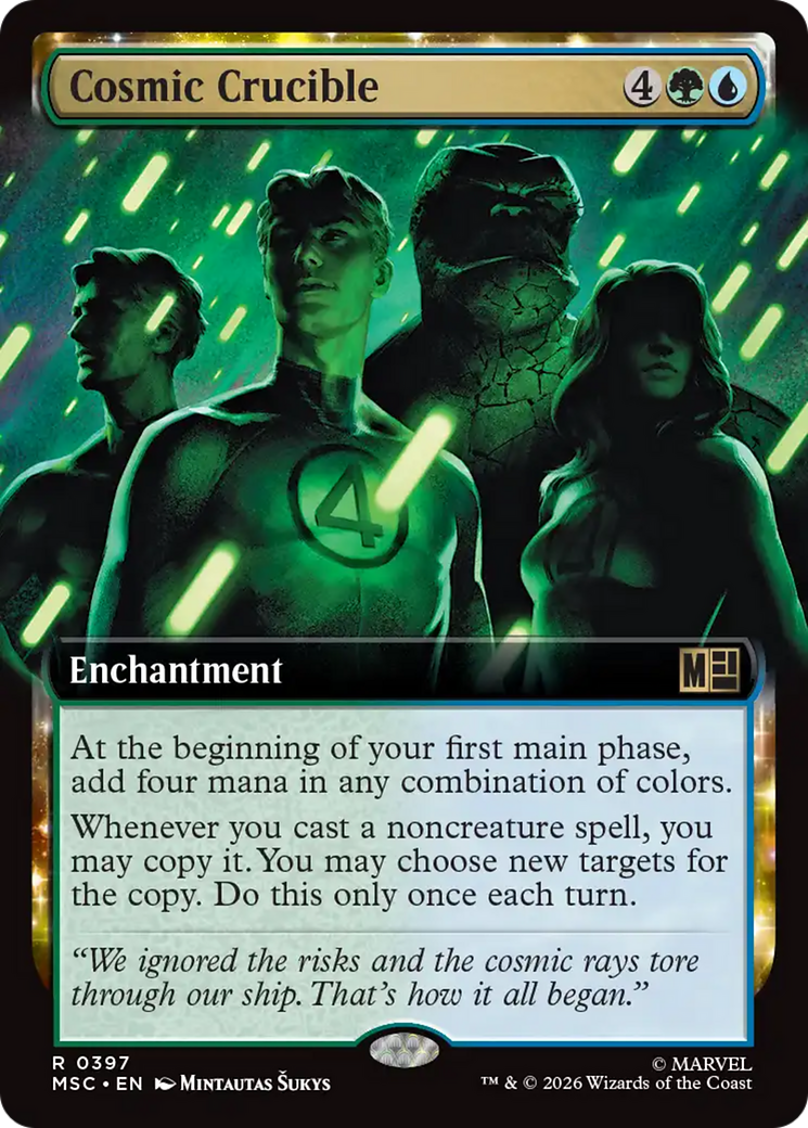 Cosmic Crucible (Extended Art) [Marvel Super Heroes Commander] | Gear Gaming Fayetteville