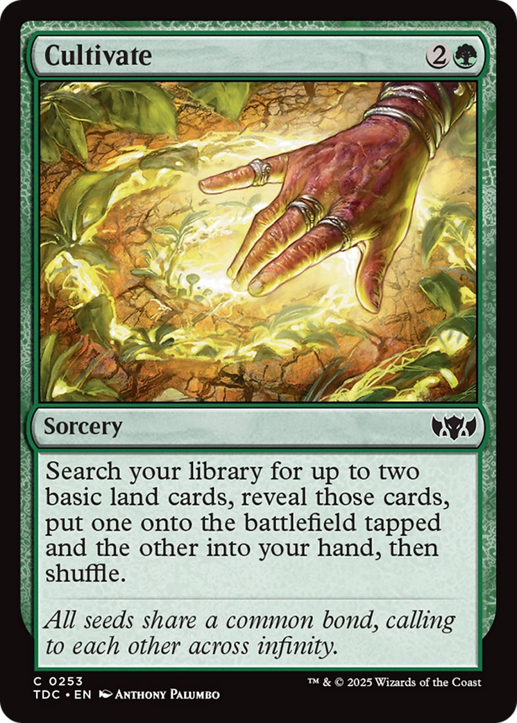 Cultivate [Tarkir: Dragonstorm Commander] | Gear Gaming Fayetteville