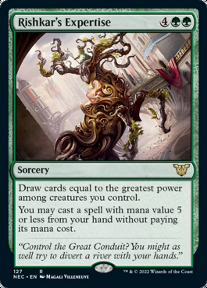 Rishkar's Expertise [Kamigawa: Neon Dynasty Commander] | Gear Gaming Fayetteville