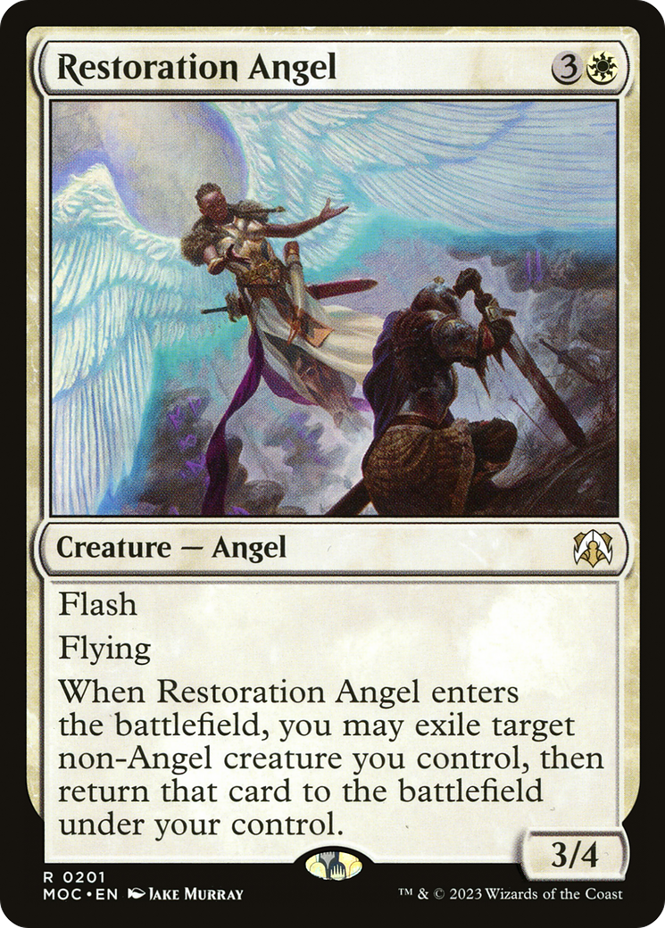 Restoration Angel [March of the Machine Commander] | Gear Gaming Fayetteville