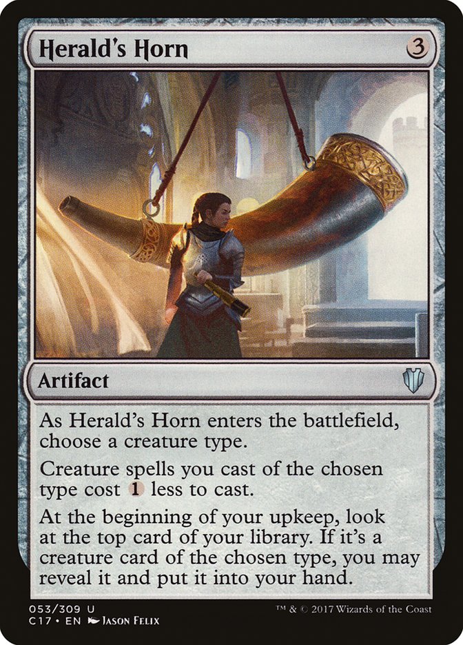 Herald's Horn [Commander 2017] | Gear Gaming Fayetteville