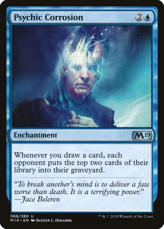 Psychic Corrosion [Core Set 2019] | Gear Gaming Fayetteville