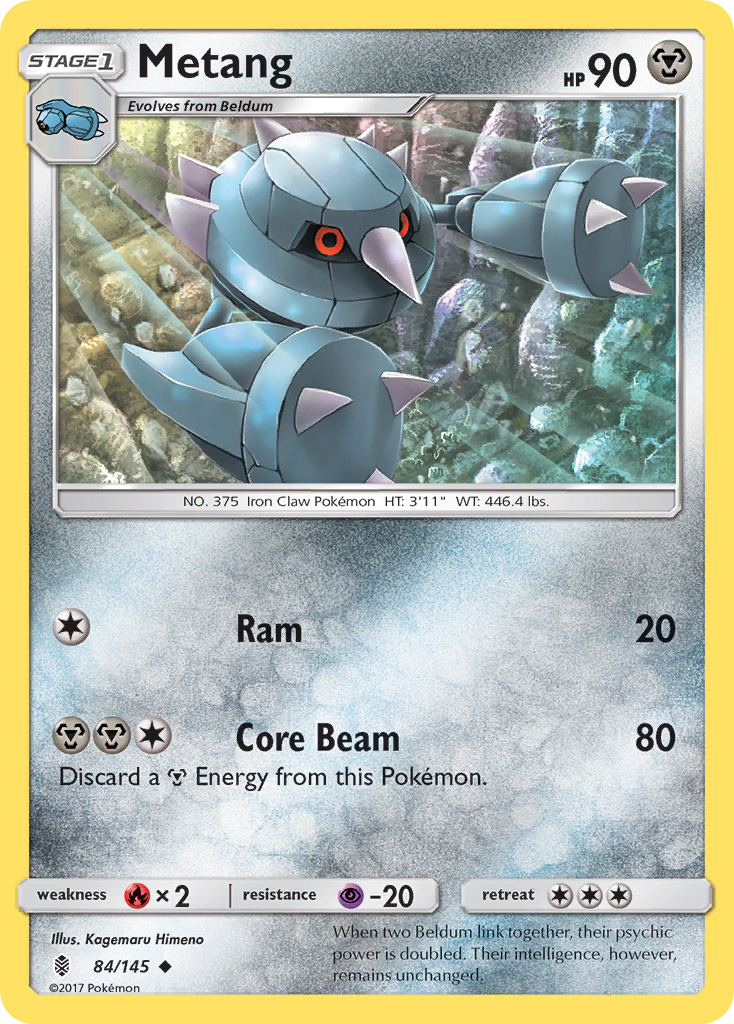 Metang (84/145) [Sun & Moon: Guardians Rising] | Gear Gaming Fayetteville