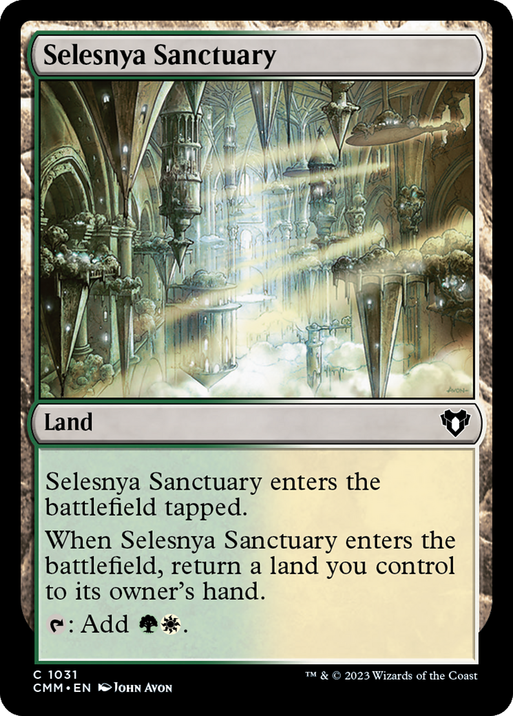 Selesnya Sanctuary [Commander Masters] | Gear Gaming Fayetteville