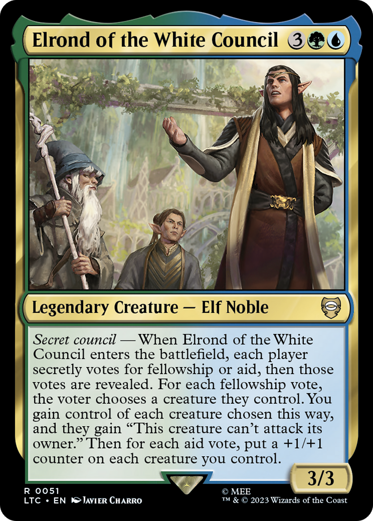 Elrond of the White Council [The Lord of the Rings: Tales of Middle-Earth Commander] | Gear Gaming Fayetteville