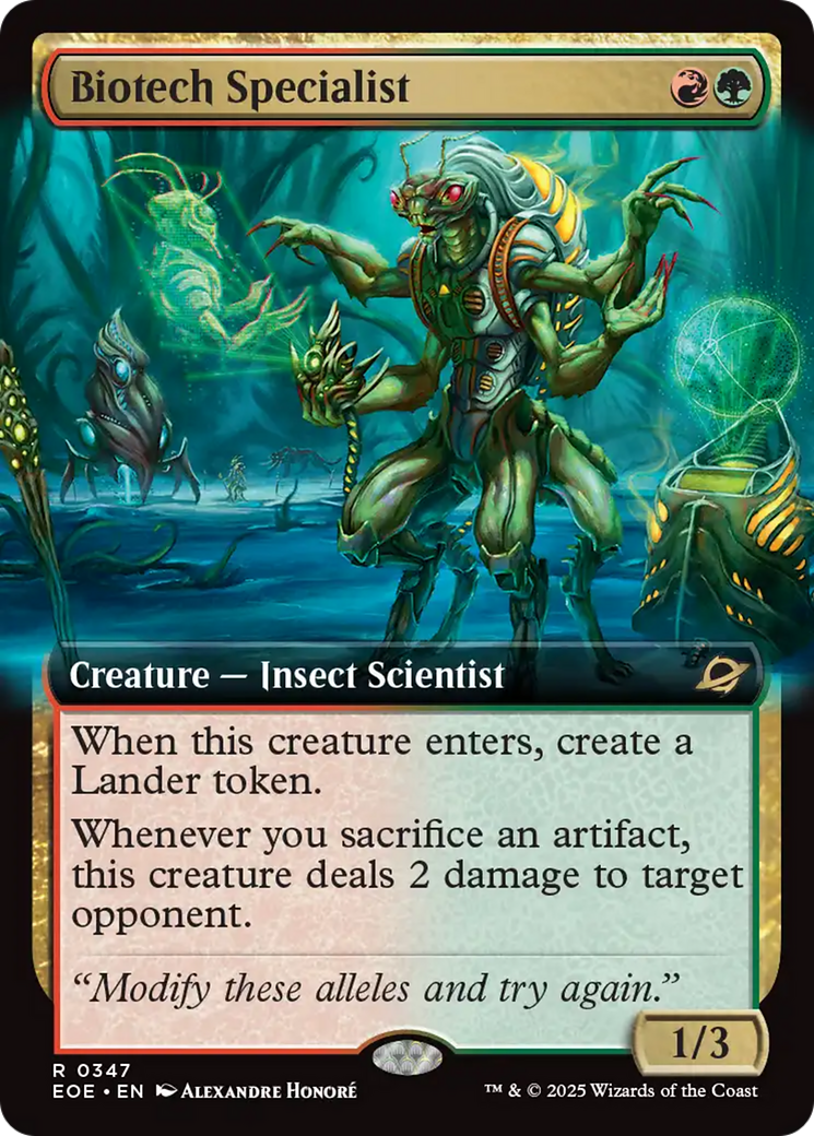 Biotech Specialist (Extended Art) [Edge of Eternities] | Gear Gaming Fayetteville