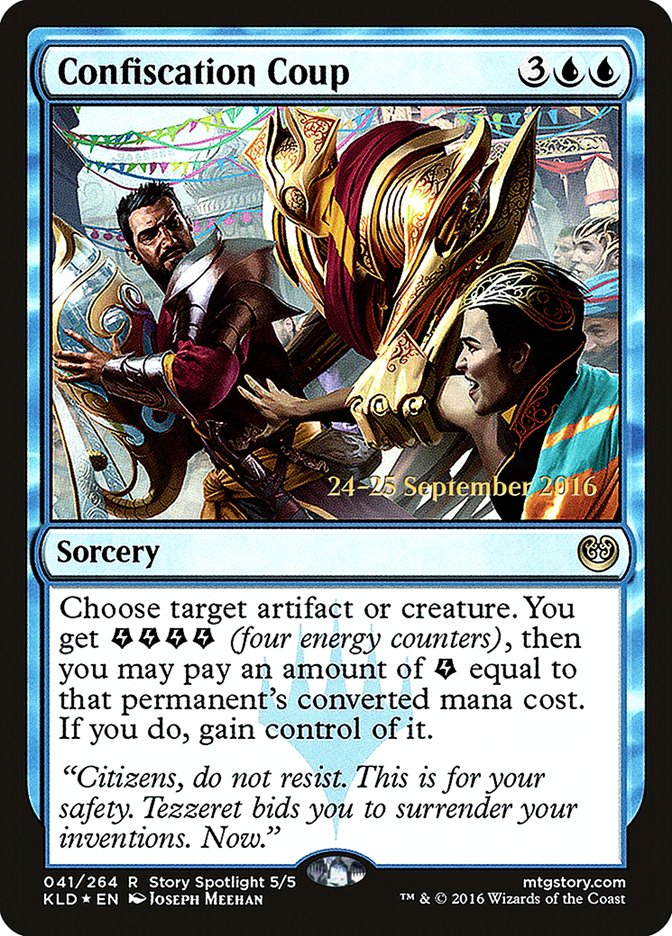 Confiscation Coup [Kaladesh Prerelease Promos] | Gear Gaming Fayetteville